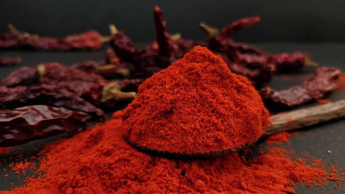 Ground red chilli powder